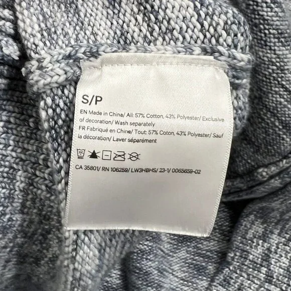 Lululemon Boxy Cotton-Blend Cardigan Night Sea / True Navy / Black / Iron Blue - Picture 10 of 10